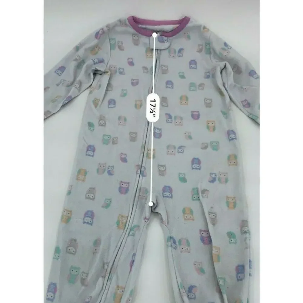 Carters Girls Pajamas One Piece Sz 5T